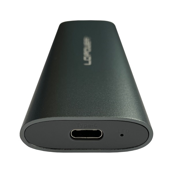 MBR LC Power Külső ház - USB 3.2 Type-C - NVMe vagy SATA M.2 - LC-M2-C-MULTI-2