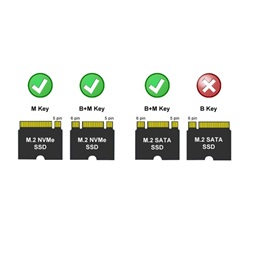 MBR LC Power Külső ház - USB 3.2 Type-C - NVMe vagy SATA M.2 - LC-M2-C-MULTI-2