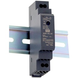 MEAN WELL DDR-15L-24 24VDC 0,63A 15W 4kV-ig szigetelt 1 kimenetű DC/DC konverter