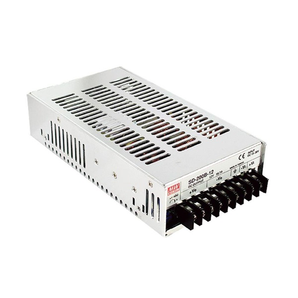 MEAN WELL SD-200D-48 48VDC 4,2A 202W 1,5kV-ig szigetelt DC/DC konverter