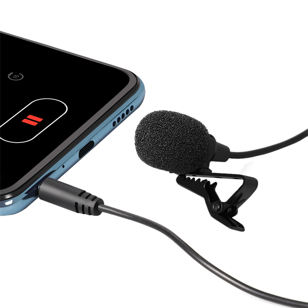 SBOX PM-402 Csiptethető mikrofon, 3.5 mm