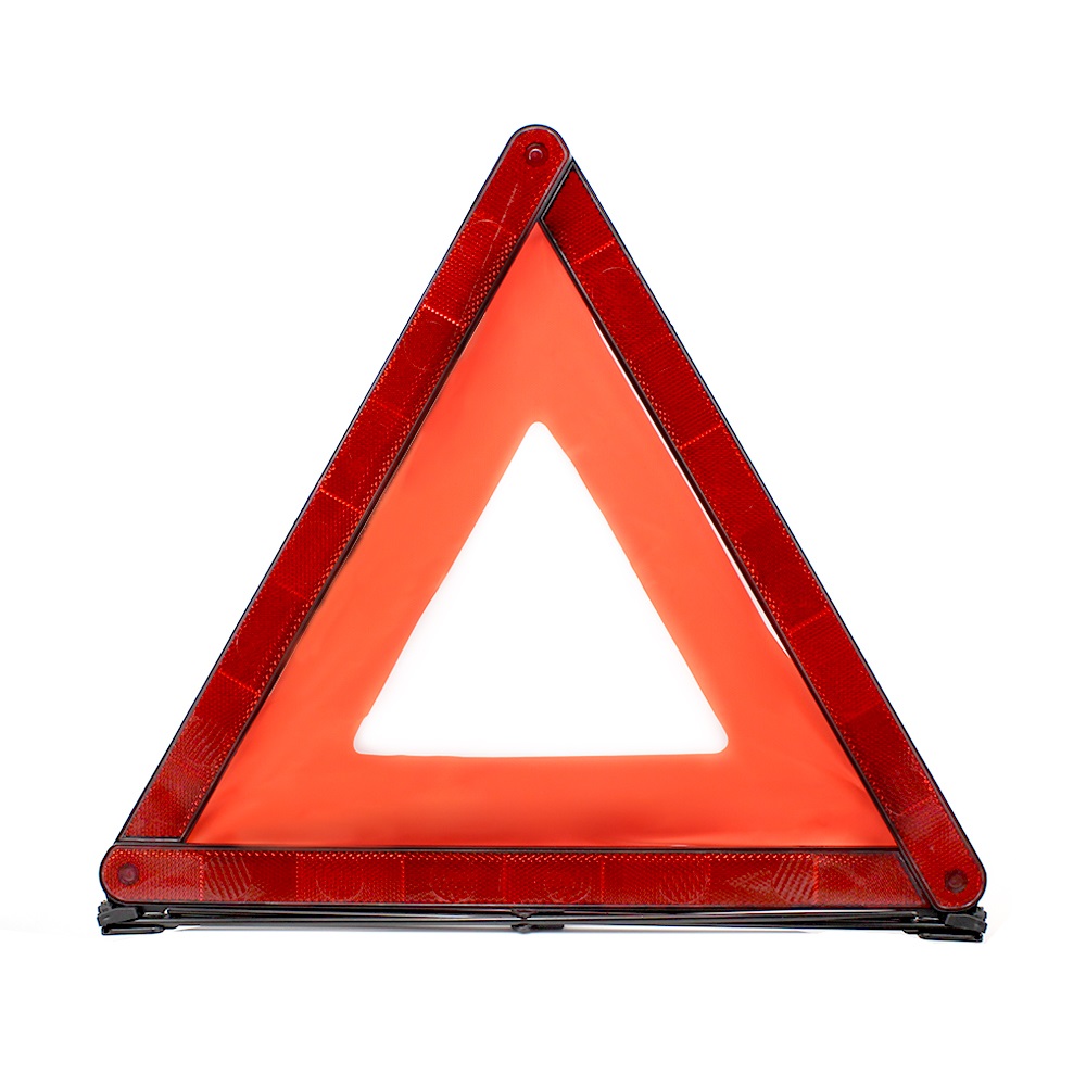 MNC 83455 43x43x43cm elakadásjelző háromszög