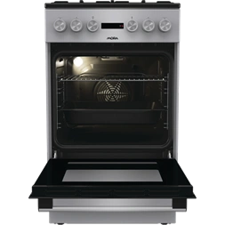 MORA K4255C1S szürke, szabadonálló, gáz, kombinált, főzőzóna: 4, sütő:70L, grill, tűzhely (Újszerű)