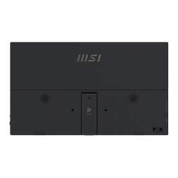 MSI 15,6" PRO MP165 E6 FHD IPS USB-C/miniHDMI fekete monitor