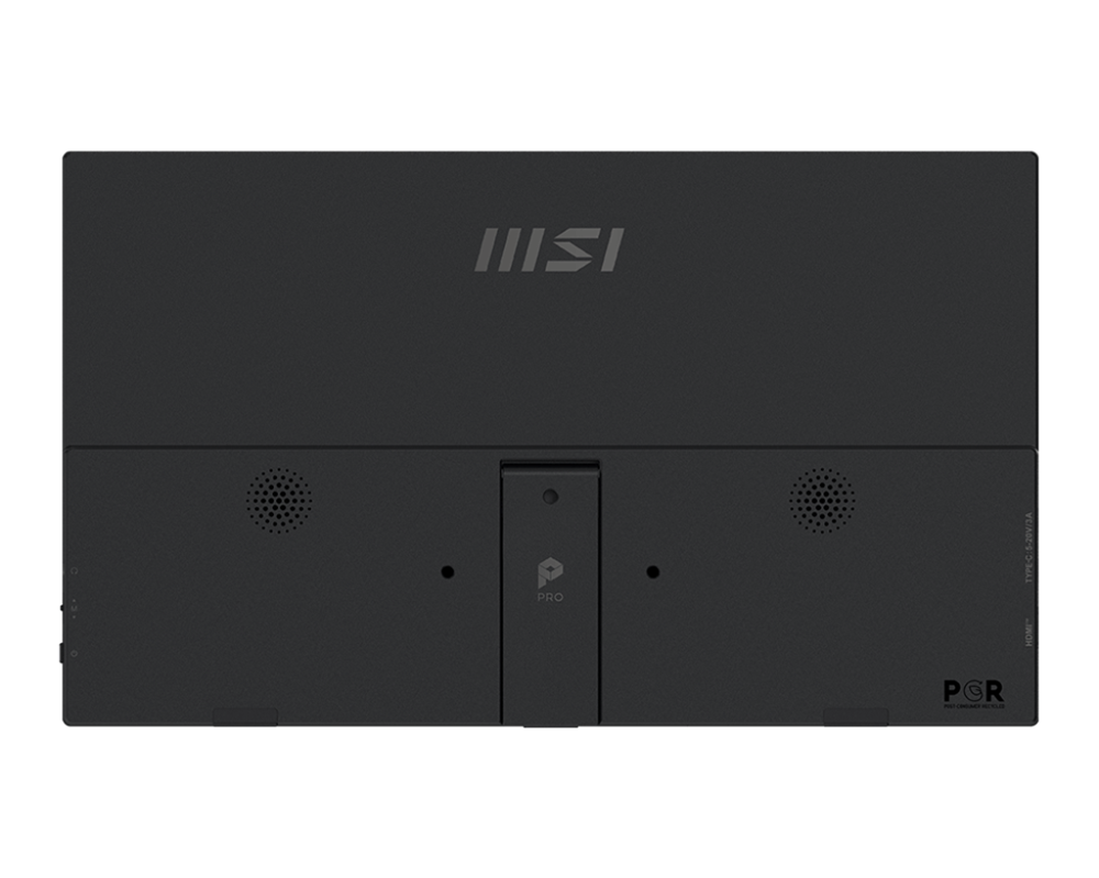 MSI 15,6" PRO MP165 E6 FHD IPS USB-C/miniHDMI fekete monitor