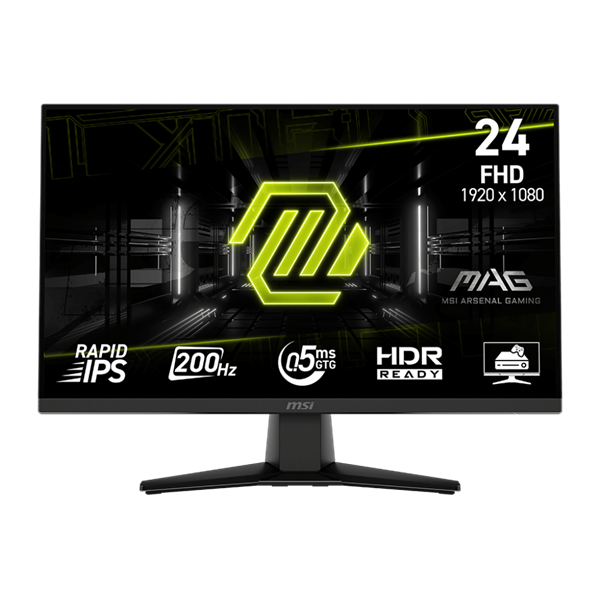 MSI 24" MAG 242F FHD Rapid IPS 200Hz DP/HDMI gamer monitor