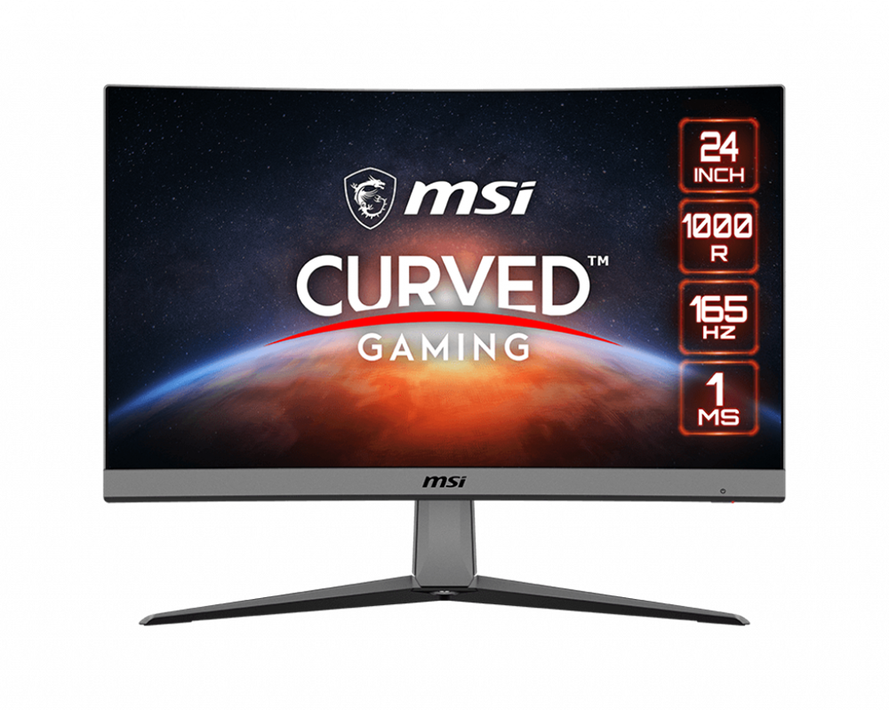 MSI 24" MAG ARTYMIS 242C FHD VA 165Hz DP/HDMI ívelt gamer monitor