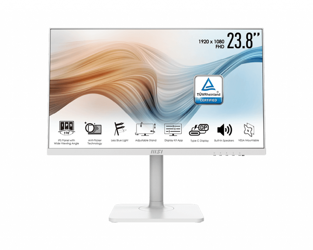 MSI 24" Modern MD241PW FHD IPS HDMI monitor