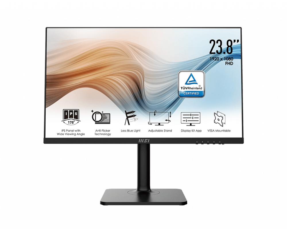MSI 24" Modern MD241P FHD IPS HDMI monitor