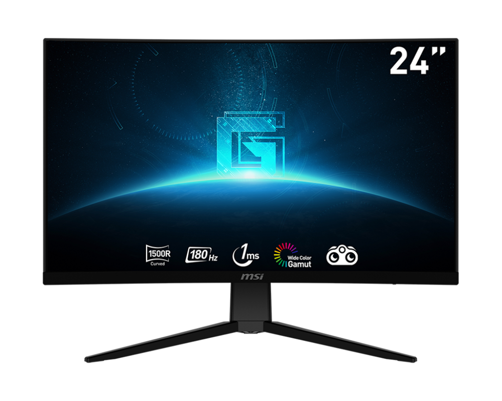 MSI 24" Optix G2422C FHD VA 180Hz DP/HDMI ívelt gamer monitor