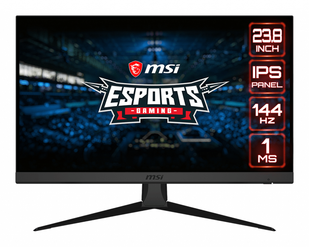 MSI 24" Optix G242 FHD IPS 144Hz DP/HDMI Esport gamer monitor