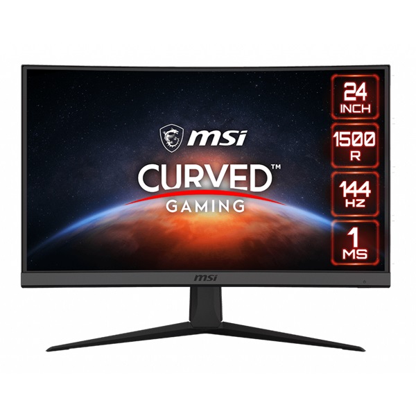 MSI 24" Optix G24C6 FHD VA 144Hz DP/HDMI ívelt gamer monitor