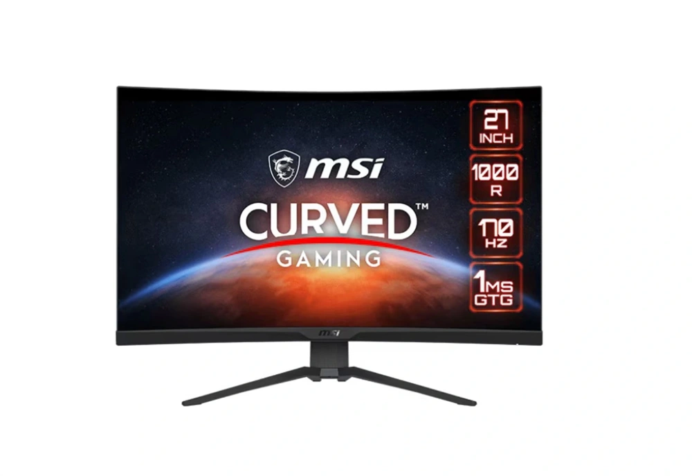 MSI 27" MAG 275CQRF-QD WQHD VA 170Hz HDMI/DP/USB-C ívelt gamer monitor