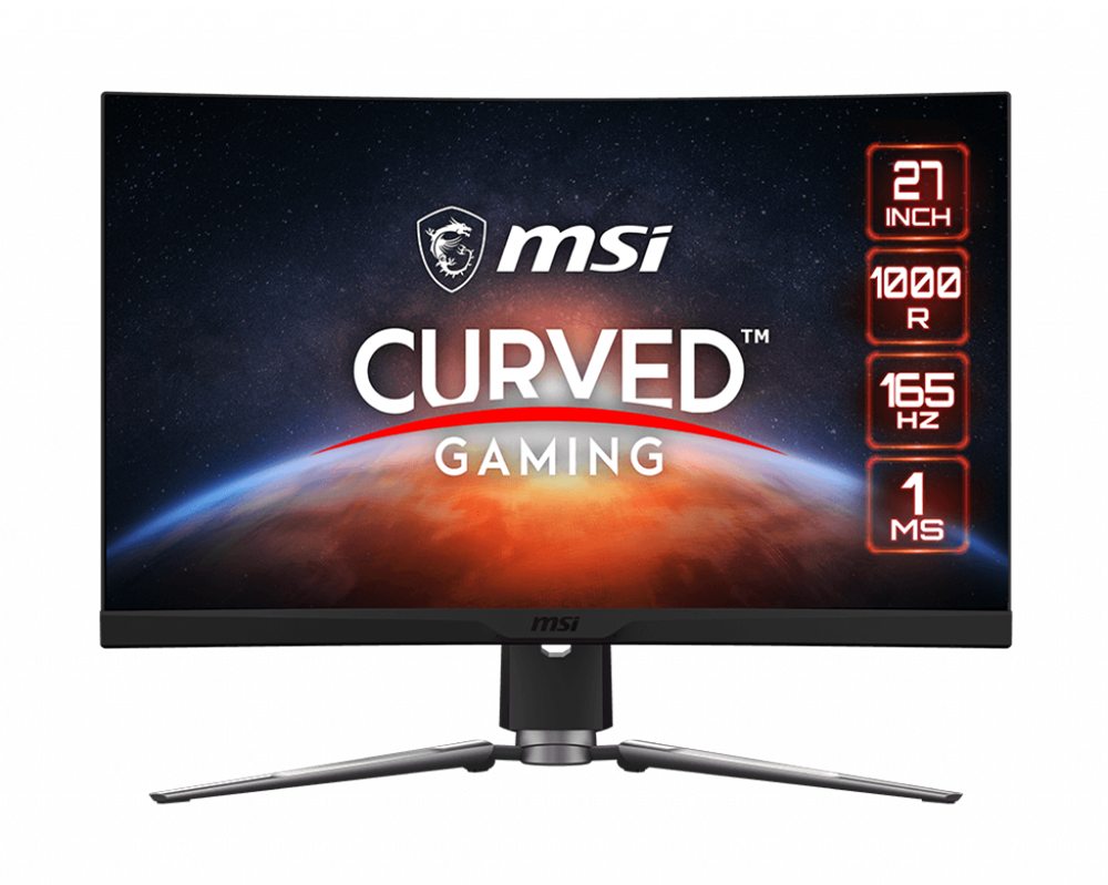 MSI 27" MAG ARTYMIS 274CP FHD VA 165Hz DP/HDMI/USB ívelt gamer monitor