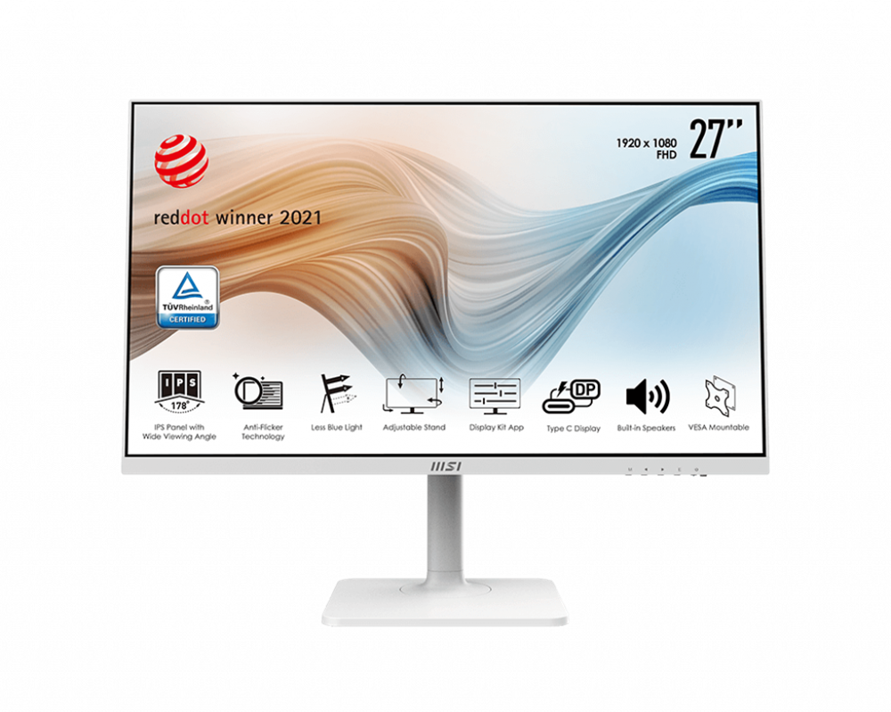 MSI 27" Modern MD271PW FHD IPS HDMI monitor