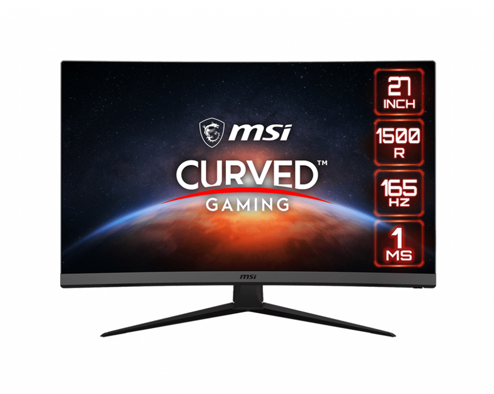 MSI 27" Optix G27C7 FHD VA 165Hz DP/HDMI ívelt gamer monitor