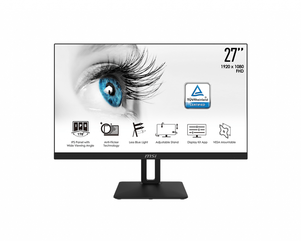MSI 27" PRO MP271P FHD IPS HDMI/VGA monitor