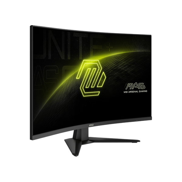 MSI 31,5" MAG 325CQF QHD RapidVA 180Hz DP/HDMI/USB-C ívelt gamer monitor