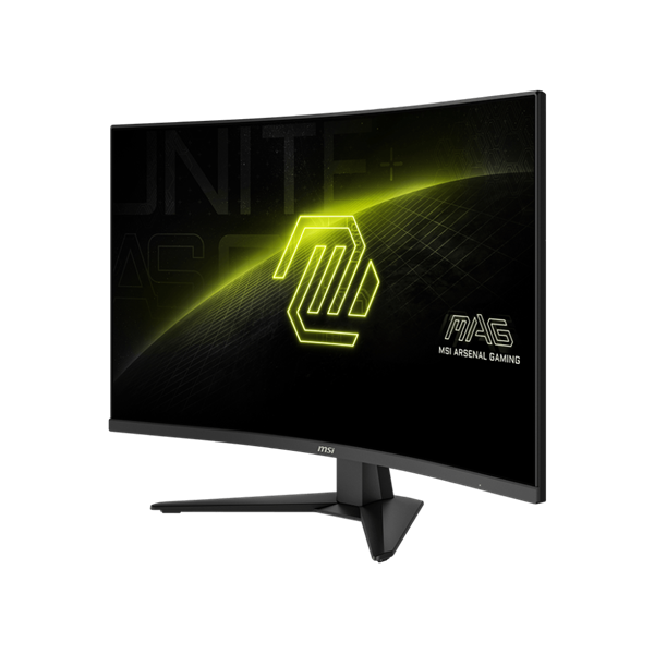MSI 31,5" MAG 325CQF QHD RapidVA 180Hz DP/HDMI/USB-C ívelt gamer monitor