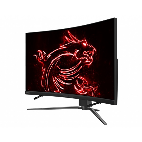 MSI 31,5" MPG ARTYMIS 323CQR WQHD VA 165Hz DP/HDMI/USB ívelt gamer monitor