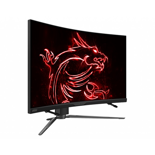 MSI 31,5" MPG ARTYMIS 323CQR WQHD VA 165Hz DP/HDMI/USB ívelt gamer monitor