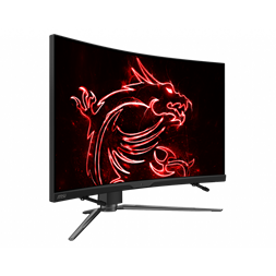 MSI 31,5" MPG ARTYMIS 323CQR WQHD VA 165Hz DP/HDMI/USB ívelt gamer monitor