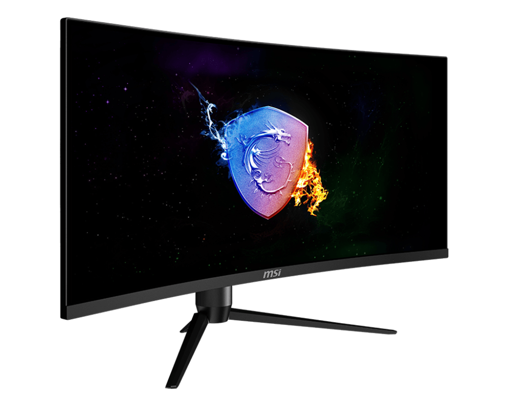 MSI 34"  MAG 342CQPV UWQHD VA 100Hz DP/HDMI ívelt gamer monitor