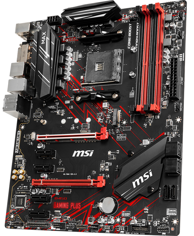 MSI B450 GAMING PLUS MAX AMD B450 AM4 ATX alaplap
