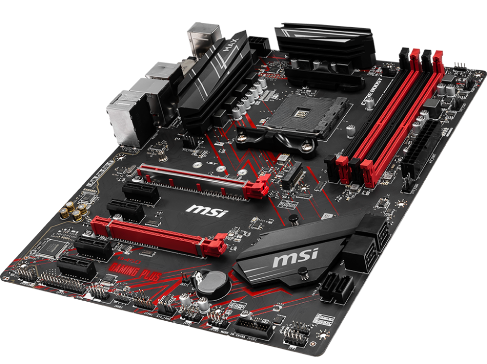 MSI B450 GAMING PLUS MAX AMD B450 AM4 ATX alaplap