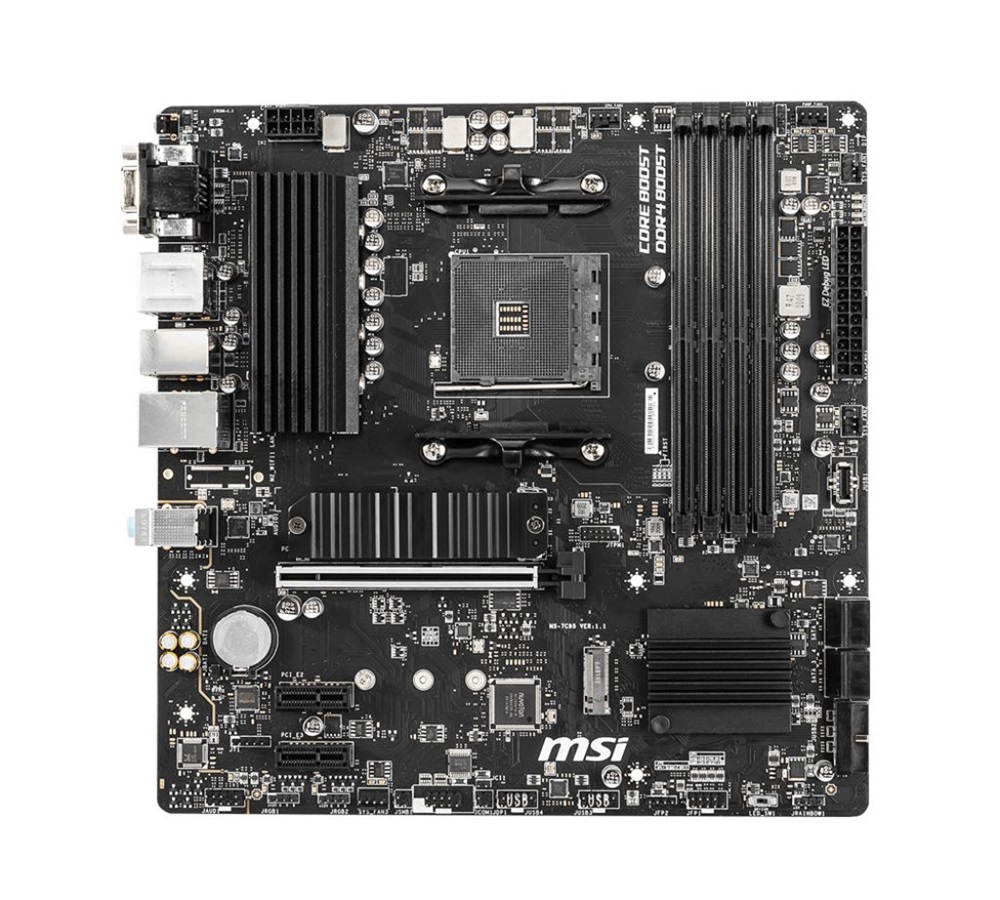 MSI B550M PRO-VDH AMD B550 AM4 mATX alaplap
