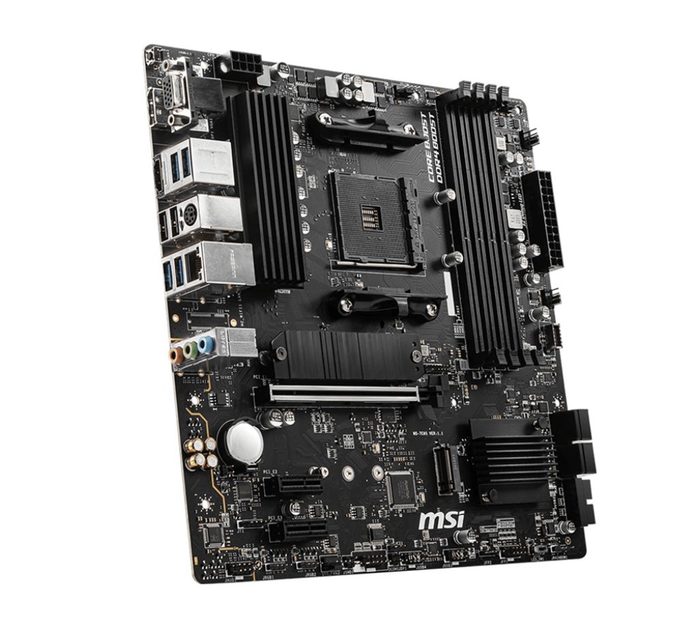 MSI B550M PRO-VDH AMD B550 AM4 mATX alaplap