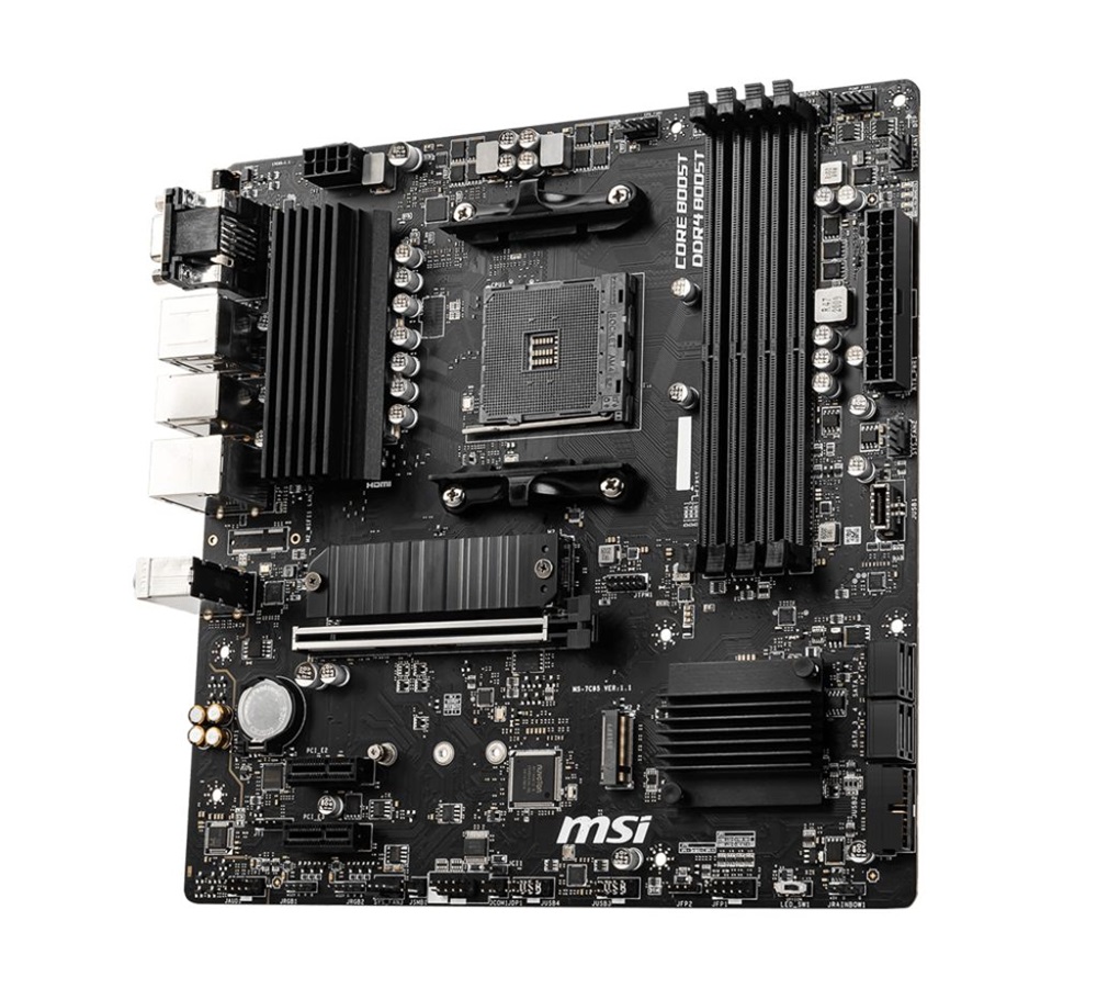 MSI B550M PRO-VDH AMD B550 AM4 mATX alaplap
