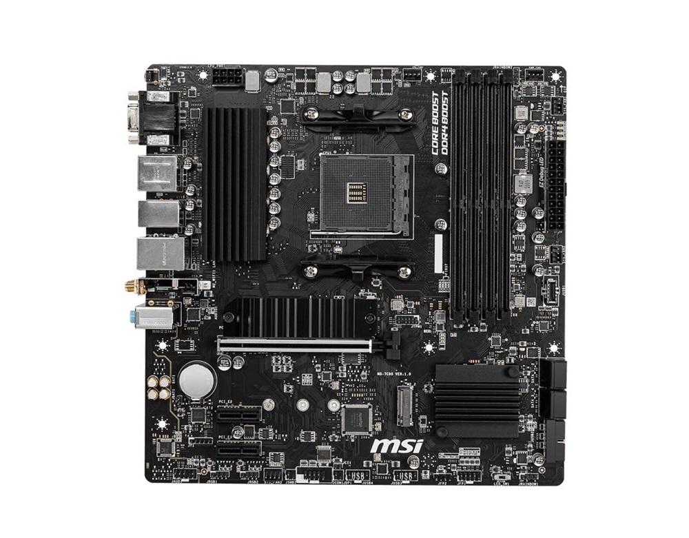 MSI B550M PRO-VDH WIFI AMD B550 AM4 mATX alaplap