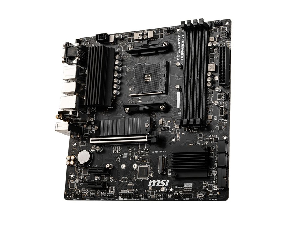 MSI B550M PRO-VDH WIFI AMD B550 AM4 mATX alaplap