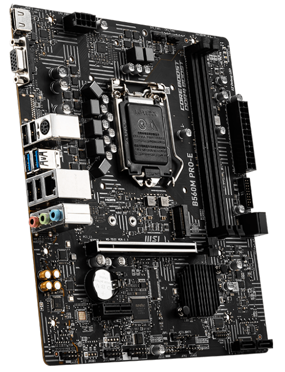 MSI B560M PRO-E Intel B560M LGA1200 mATX alaplap