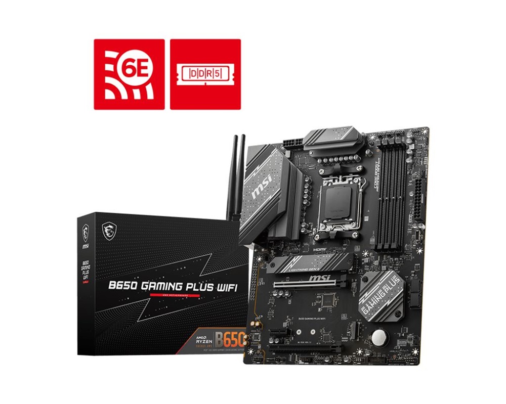 MSI B650 GAMING PLUS WIFI AMD B650 AM5 ATX alaplap