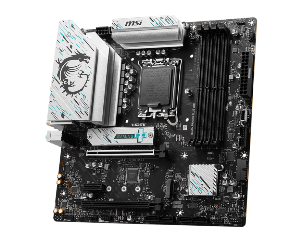 MSI B760M GAMING PLUS WIFI Intel B760 S1700 mATX alaplap