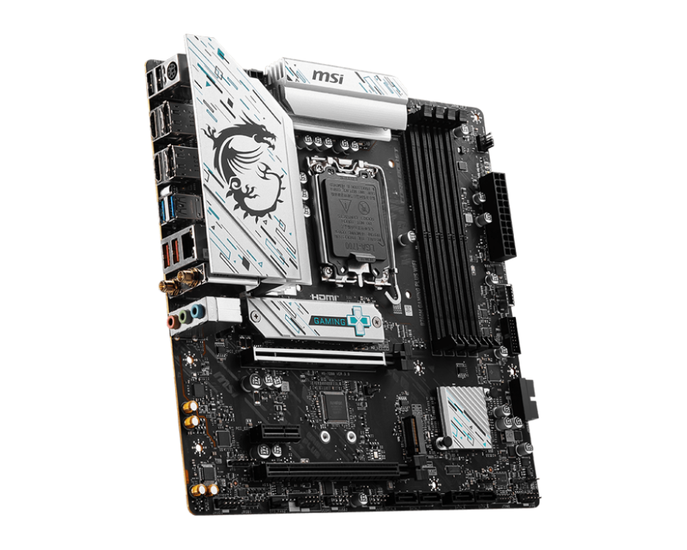 MSI B760M GAMING PLUS WIFI Intel B760 S1700 mATX alaplap