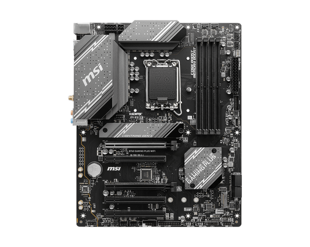 MSI B760 GAMING PLUS WIFI Intel B760 LGA1700 ATX alaplap