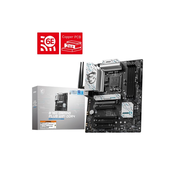 MSI B760 GAMING PLUS Wi-Fi Intel B760 LGA1700 ATX alaplap