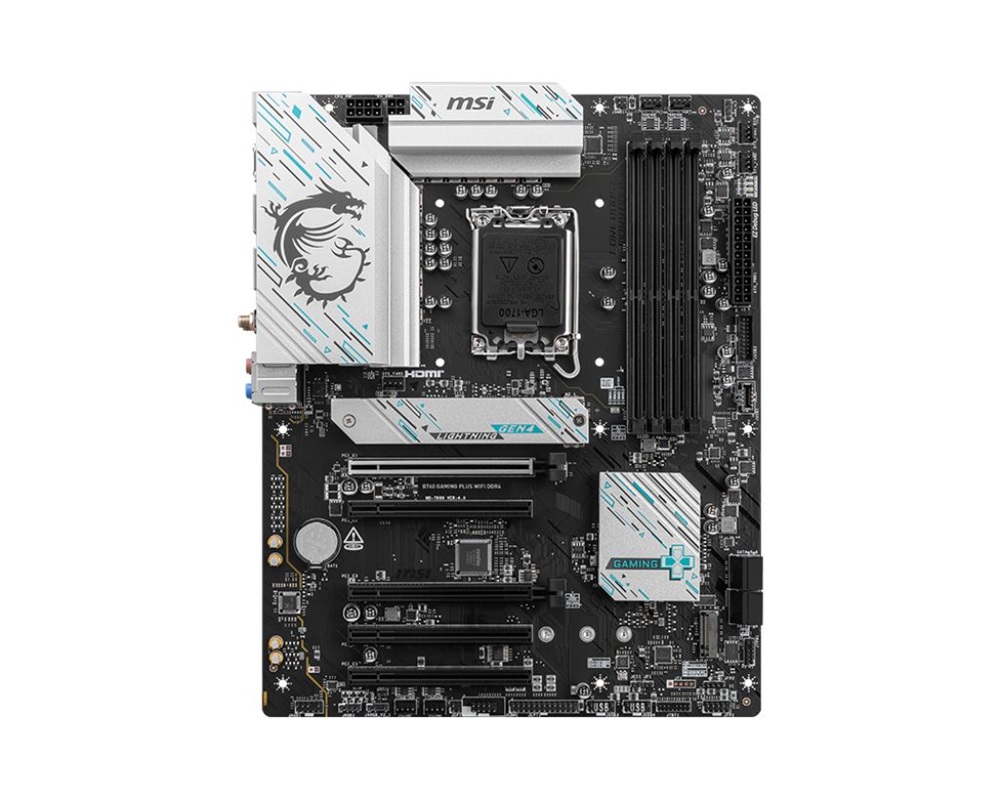 MSI B760 GAMING PLUS Wi-Fi Intel B760 LGA1700 ATX alaplap