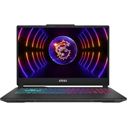 MSI Cyborg 15 A13VE-1413 15,6"FHD/Intel Core i5-13420H/8GB/512GB/RTX 4050 6GB/FreeDOS/fekete laptop