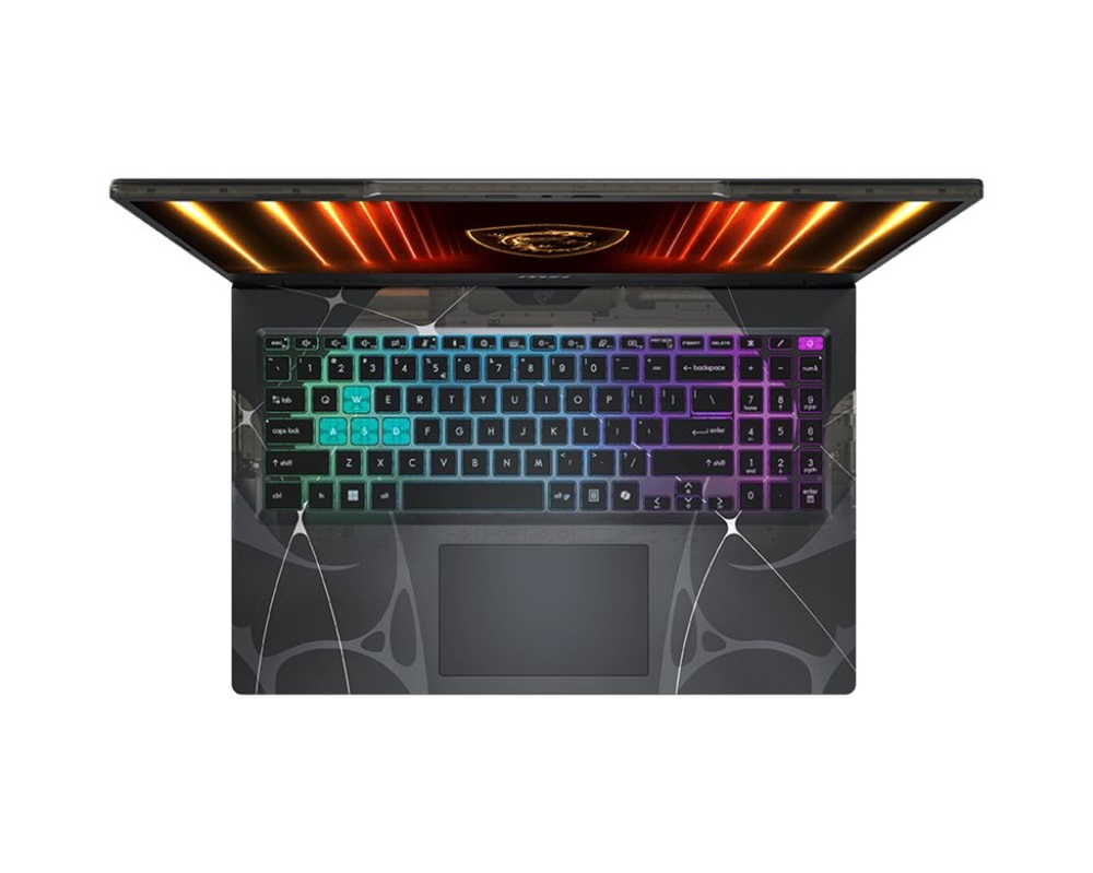MSI Cyborg A15 AI B2HWFKG 15,6"FHD/AMD Ryzen 5 240/16GB/512GB/RTX 5060 8GB/FreeDOS/fekete laptop