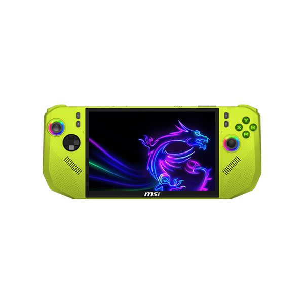 MSI Gaming Handheld Claw A8 BZ2EM-045HU 8" FHD+/Ryzen Z2 Extreme/24GB/1TB/Win11 neonzöld hordozható kézikonzol