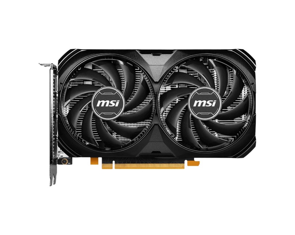 MSI GeForce RTX 4060 VENTUS 2X BLACK 8G OC nVidia 8GB GDDR6 128bit PCIe videókártya