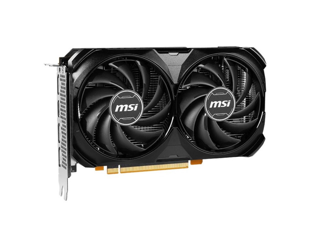 MSI GeForce RTX 4060 VENTUS 2X BLACK 8G OC nVidia 8GB GDDR6 128bit PCIe videókártya