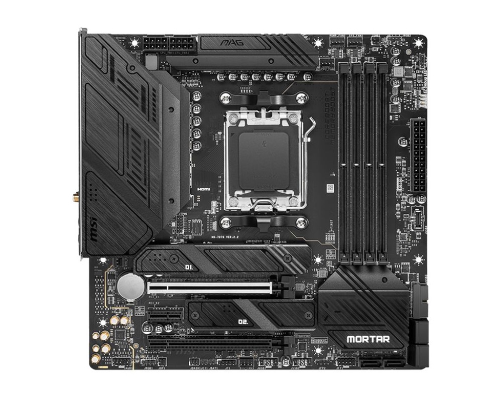 MSI MAG B650M MORTAR WIFI AMD B650 AM5 mATX alaplap