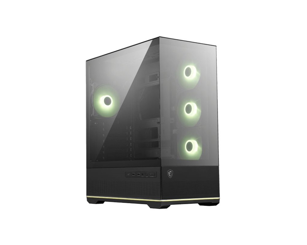 MSI MAG PANO 110R PZ fekete (táp nélküli) ablakos ATX ház