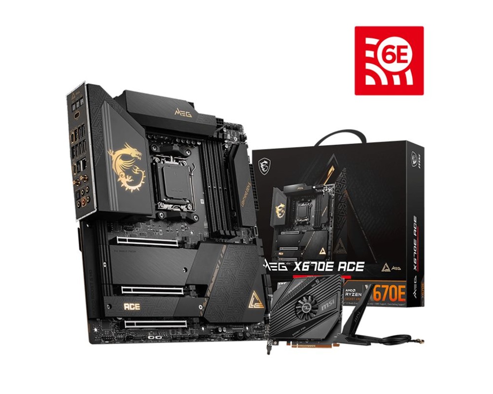 MSI MEG X670E ACE AMD X670 AM5 EATX alaplap