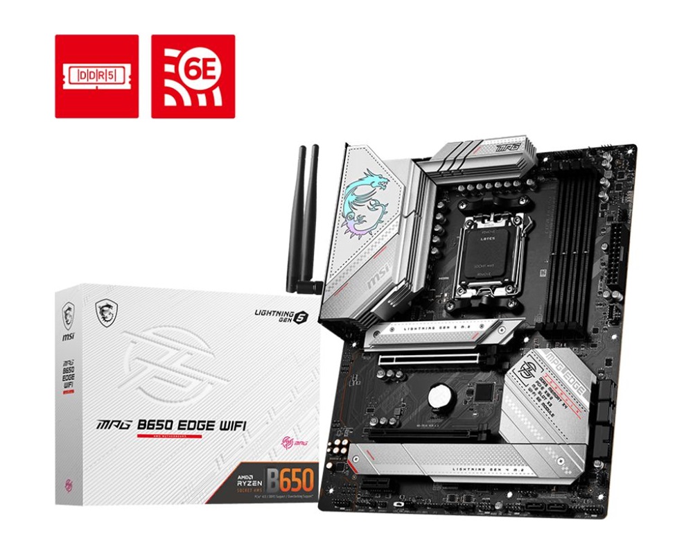 MSI MPG B650 EDGE WIFI AMD B650 AM5 ATX alaplap